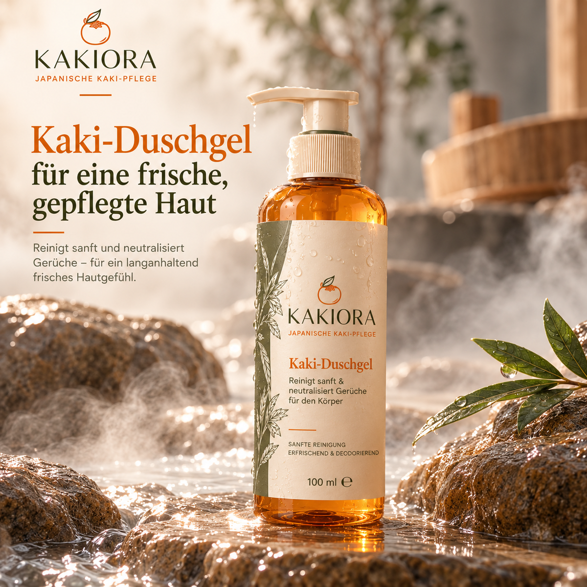 Kaki-Duschgel
