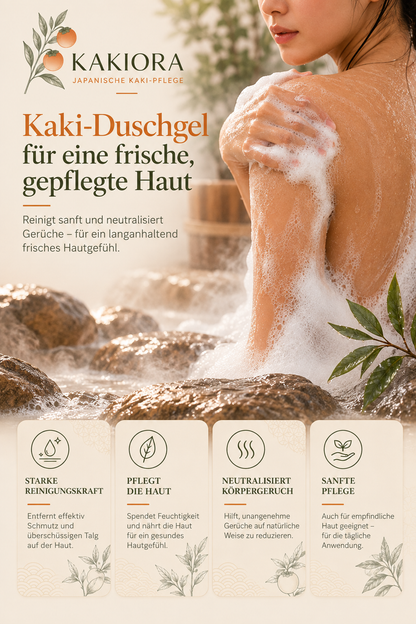 Kaki-Duschgel